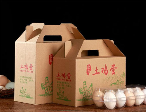 常州纸箱厂彩箱定做-牛皮纸鸡蛋包装盒