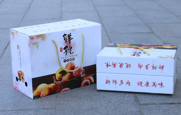 水蜜桃包装礼盒